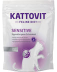 Artikel mit dem Namen Kattovit Feline Diet Sensitive Trockenfutter im Shop von zoo.de , dem Onlineshop für nachhaltiges Hundefutter und Katzenfutter.