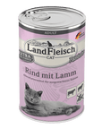 LandFleisch Cat Adult Pastete Rind mit Lamm zoo-de