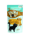 Artikel mit dem Namen Lucky Lou Lifestage Adult Geflügel + Hirsch im Shop von zoo.de , dem Onlineshop für nachhaltiges Hundefutter und Katzenfutter.