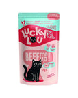 Artikel mit dem Namen Lucky Lou Lifestage Adult Geflügel + Rind im Shop von zoo.de , dem Onlineshop für nachhaltiges Hundefutter und Katzenfutter.