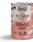 Artikel mit dem Namen MAC's Cat Kitten Pute & Kaninchen im Shop von zoo.de , dem Onlineshop für nachhaltiges Hundefutter und Katzenfutter.