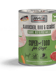 Artikel mit dem Namen MAC's Dog Kaninchen, Gemüse & Kartoffeln im Shop von zoo.de , dem Onlineshop für nachhaltiges Hundefutter und Katzenfutter.