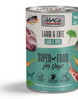 Artikel mit dem Namen MAC's Dog Lamm & Ente im Shop von zoo.de , dem Onlineshop für nachhaltiges Hundefutter und Katzenfutter.
