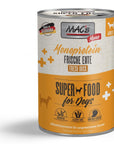 Artikel mit dem Namen MAC's Dog Mono Ente im Shop von zoo.de , dem Onlineshop für nachhaltiges Hundefutter und Katzenfutter.