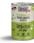 Artikel mit dem Namen MAC's Dog Mono Kaninchen im Shop von zoo.de , dem Onlineshop für nachhaltiges Hundefutter und Katzenfutter.