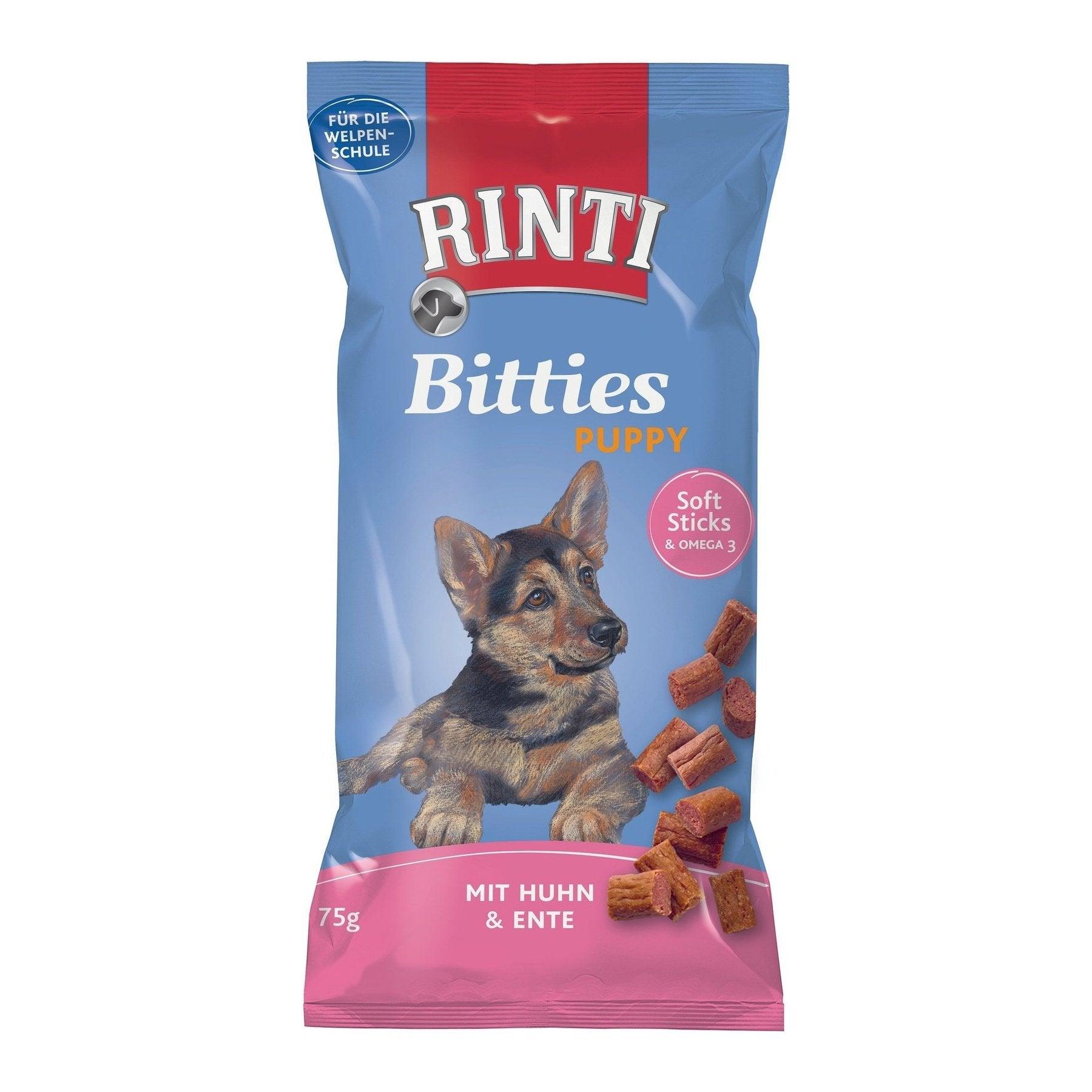 RINTI Bitties Puppy Huhn & Ente – Hundefutter getreidefrei – zoo.de