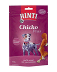 Artikel mit dem Namen Rinti Chicko Plus Hähnchenschenkel mit Calciumbone im Shop von zoo.de , dem Onlineshop für nachhaltiges Hundefutter und Katzenfutter.