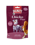 Artikel mit dem Namen Rinti Chicko Plus Hähnchenschenkel mit Calciumbone im Shop von zoo.de , dem Onlineshop für nachhaltiges Hundefutter und Katzenfutter.