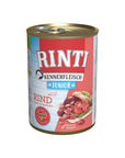 Artikel mit dem Namen Rinti Kennerfleisch Junior Rind im Shop von zoo.de , dem Onlineshop für nachhaltiges Hundefutter und Katzenfutter.