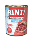 Artikel mit dem Namen Rinti Kennerfleisch Junior Rind im Shop von zoo.de , dem Onlineshop für nachhaltiges Hundefutter und Katzenfutter.