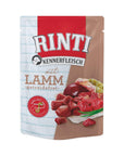 Artikel mit dem Namen Rinti Kennerfleisch Lamm im Shop von zoo.de , dem Onlineshop für nachhaltiges Hundefutter und Katzenfutter.