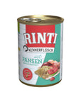 Artikel mit dem Namen Rinti Kennerfleisch Pansen im Shop von zoo.de , dem Onlineshop für nachhaltiges Hundefutter und Katzenfutter.