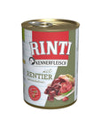 Artikel mit dem Namen Rinti Kennerfleisch Rentier im Shop von zoo.de , dem Onlineshop für nachhaltiges Hundefutter und Katzenfutter.