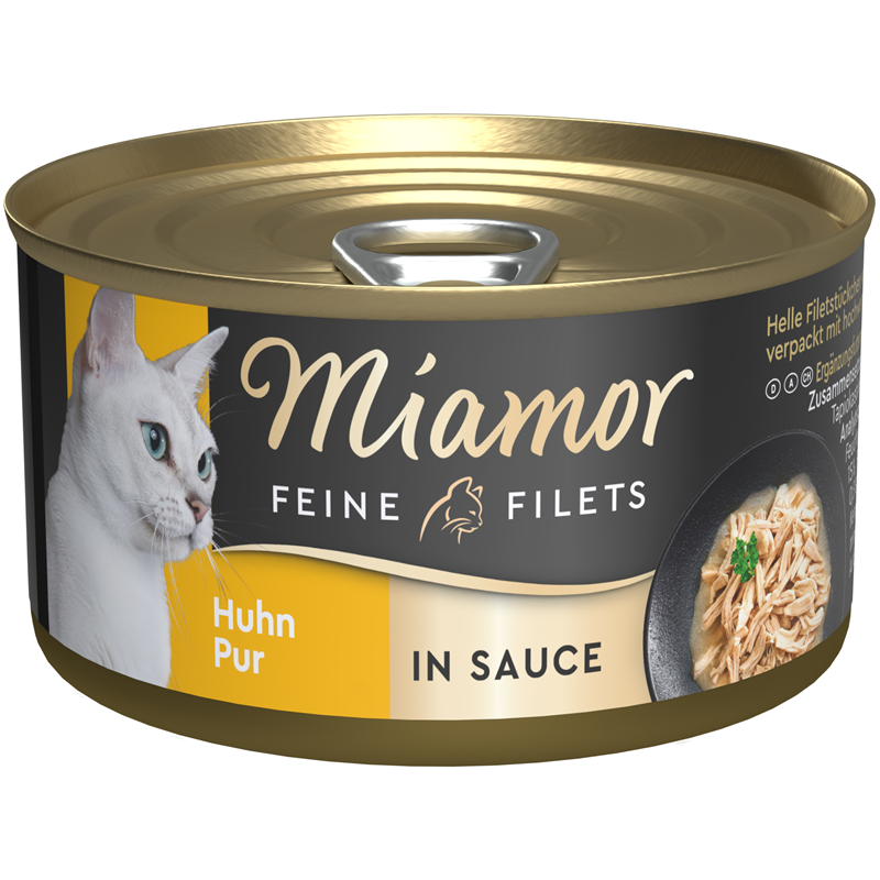 Miamor Dose Feine Filets Huhn Pur in Sauce