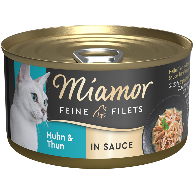 Miamor Dose Feine Filets Huhn + Thunfisch
