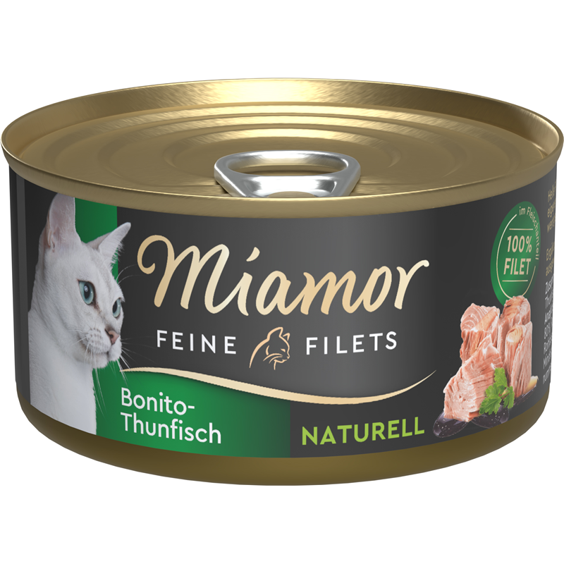 Miamor Feine Filets Naturell Bonito-Thunfisch