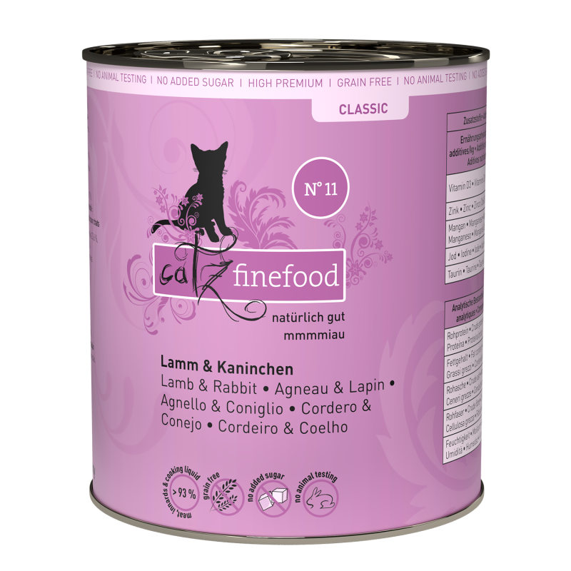 Catz Finefood No.11 Lamm+Kaninchen