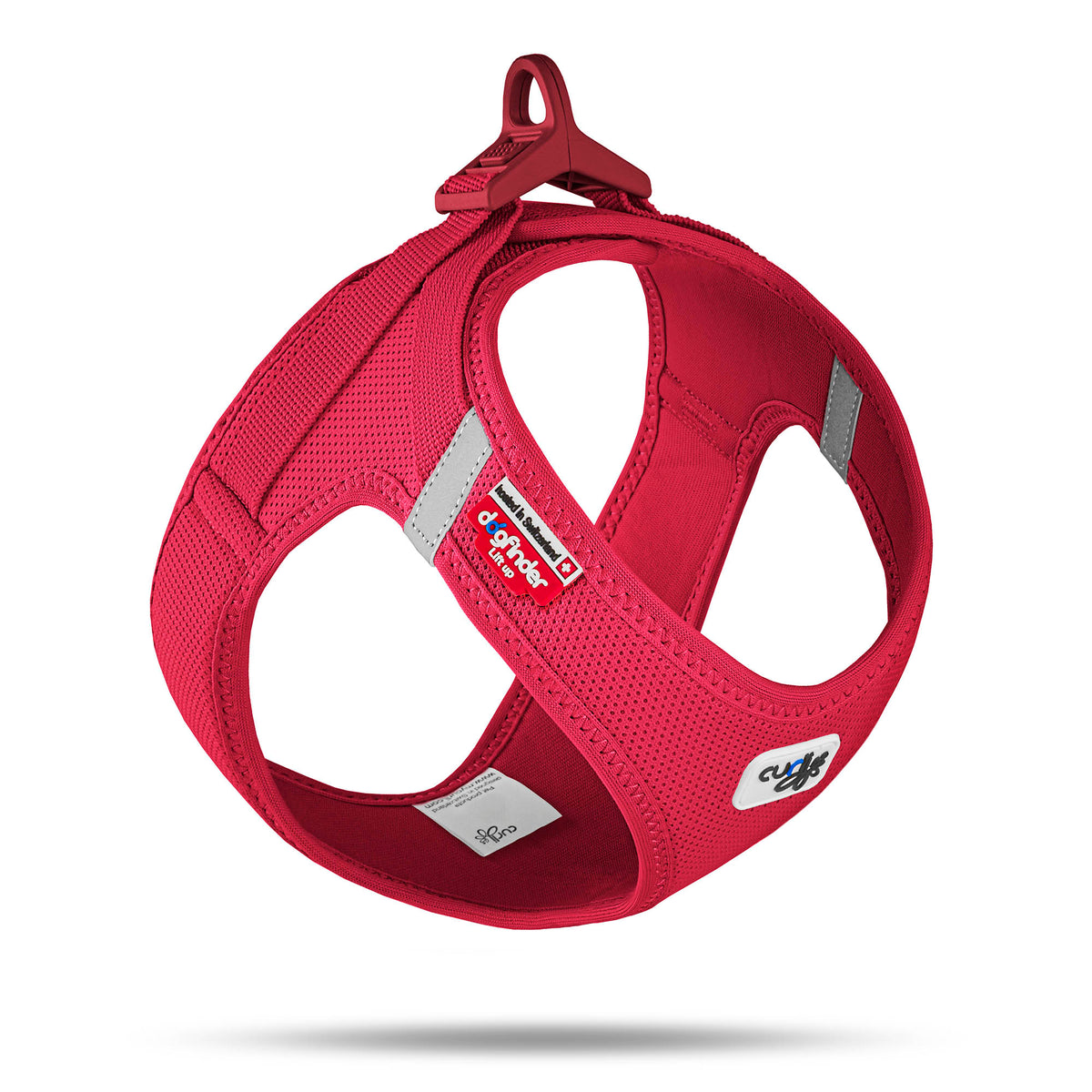 Curli Clasp Vest Geschirr Air-Mesh – Rot / 3XS