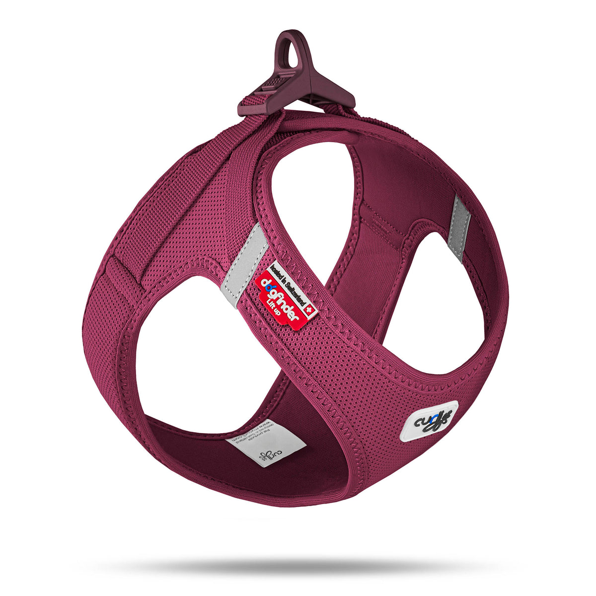 Curli Clasp Vest Geschirr Air-Mesh – Ruby / 3XS