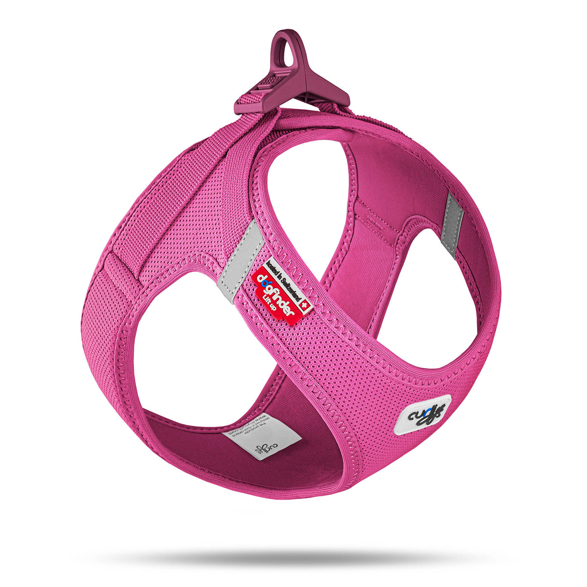 Curli Clasp Vest Geschirr Air-Mesh – Fuchsia / 3XS
