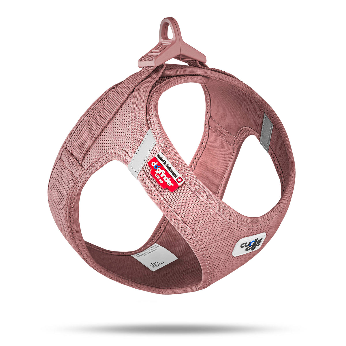 Curli Clasp Vest Geschirr Air-Mesh – Rose / 3XS