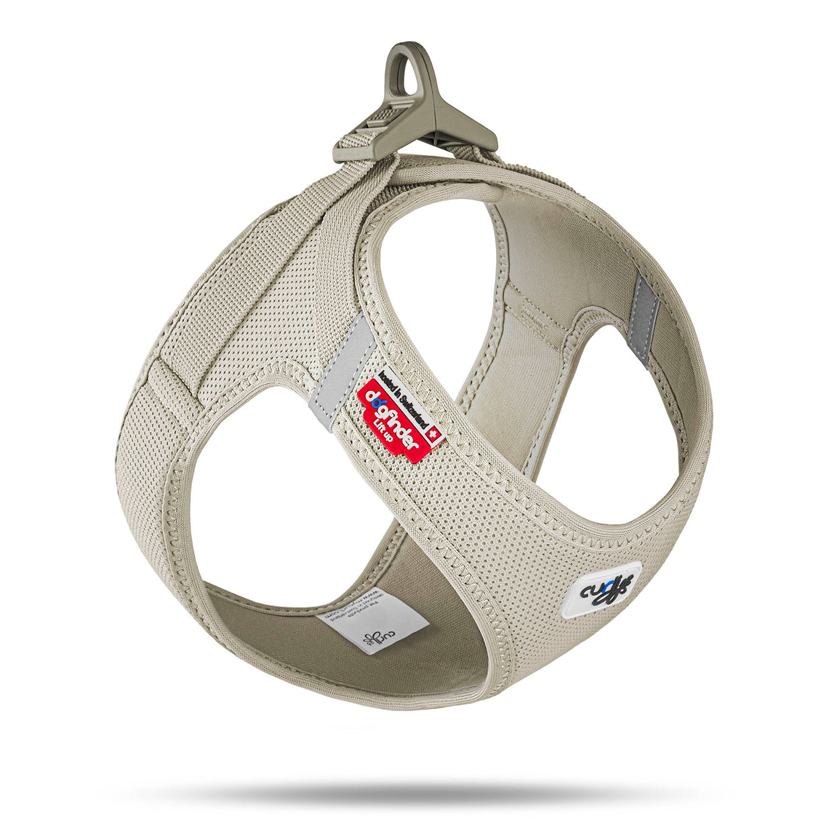Curli Clasp Vest Geschirr Air-Mesh – Light-Tan / 3XS