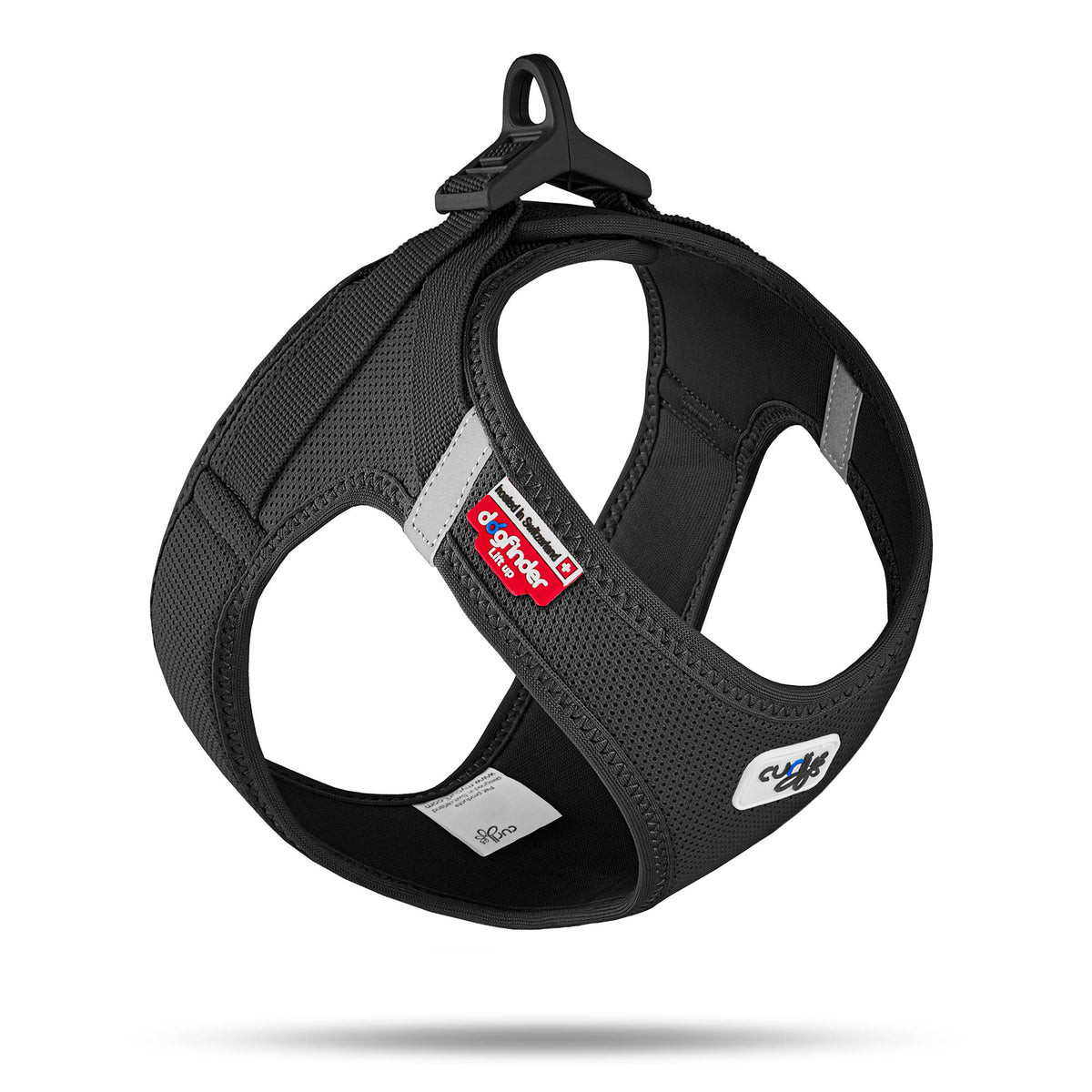 Curli Clasp Vest Geschirr Air-Mesh – Schwarz / 3XS