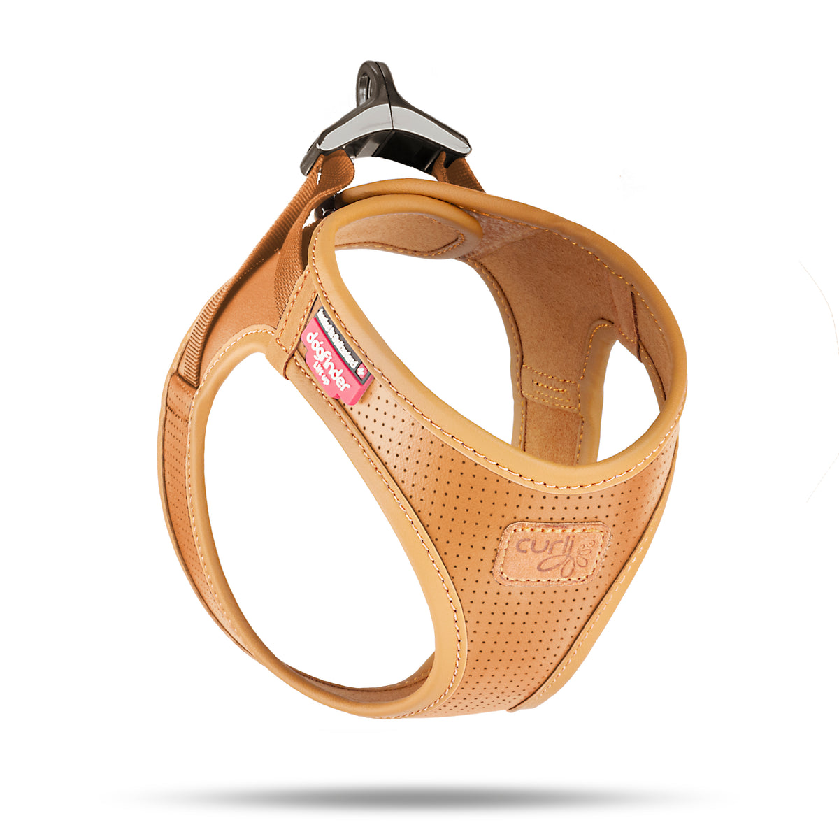Curli Apple Leather Geschirr – Braun / 3XS