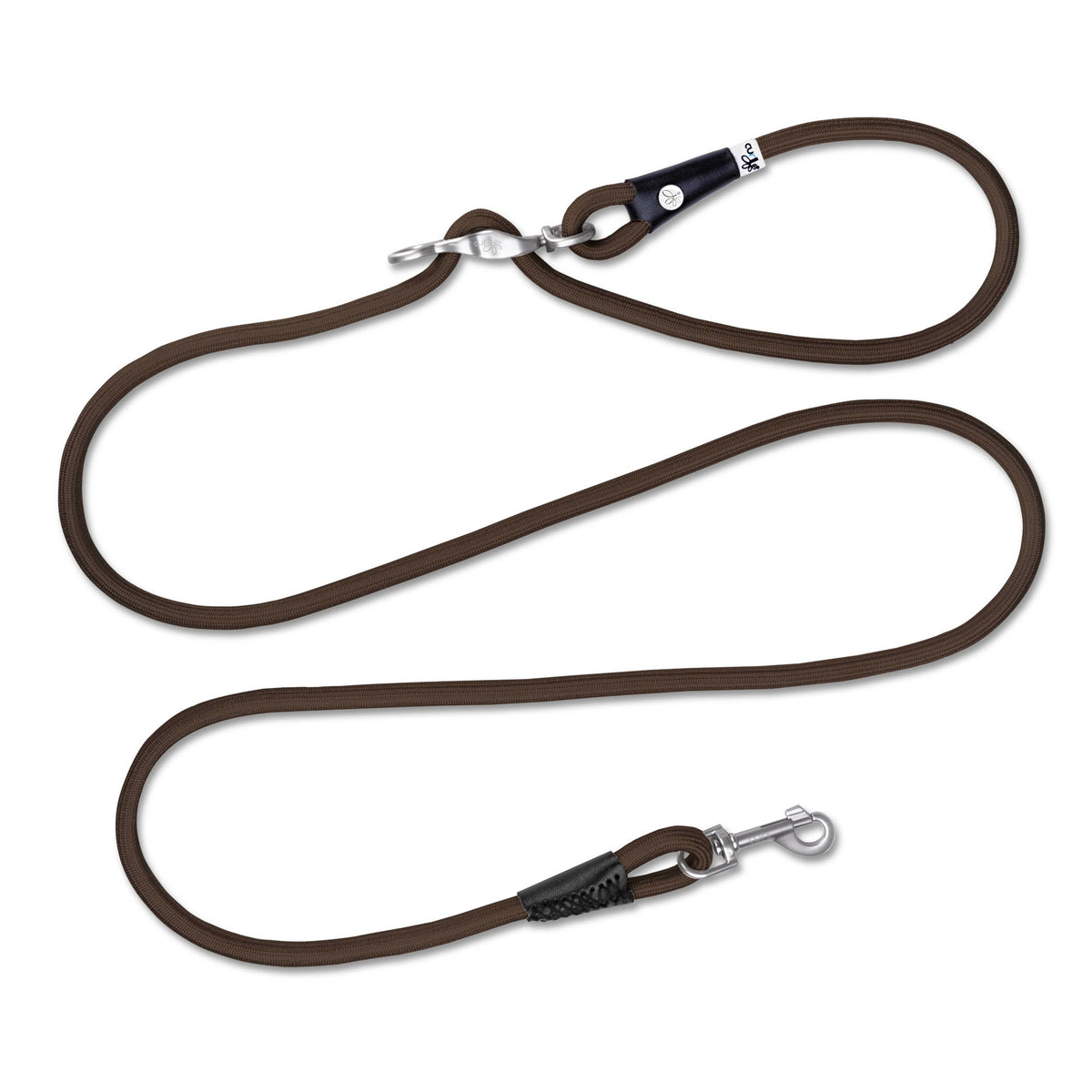 Curli Vario Comfort Leine – Braun / S
