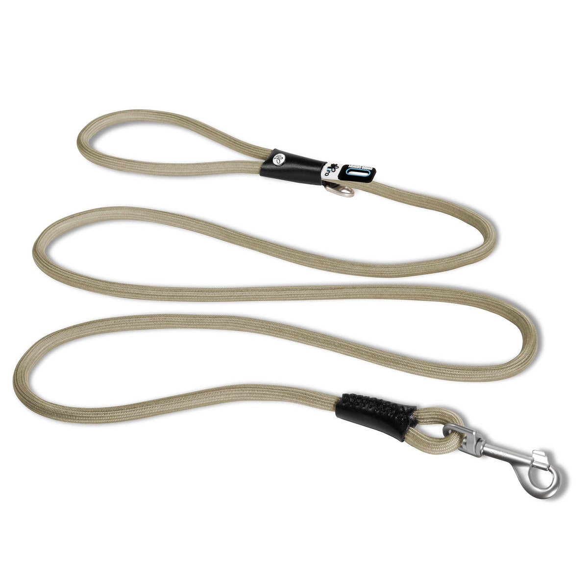 Curli Stretch Comfort Leine – Tan / L
