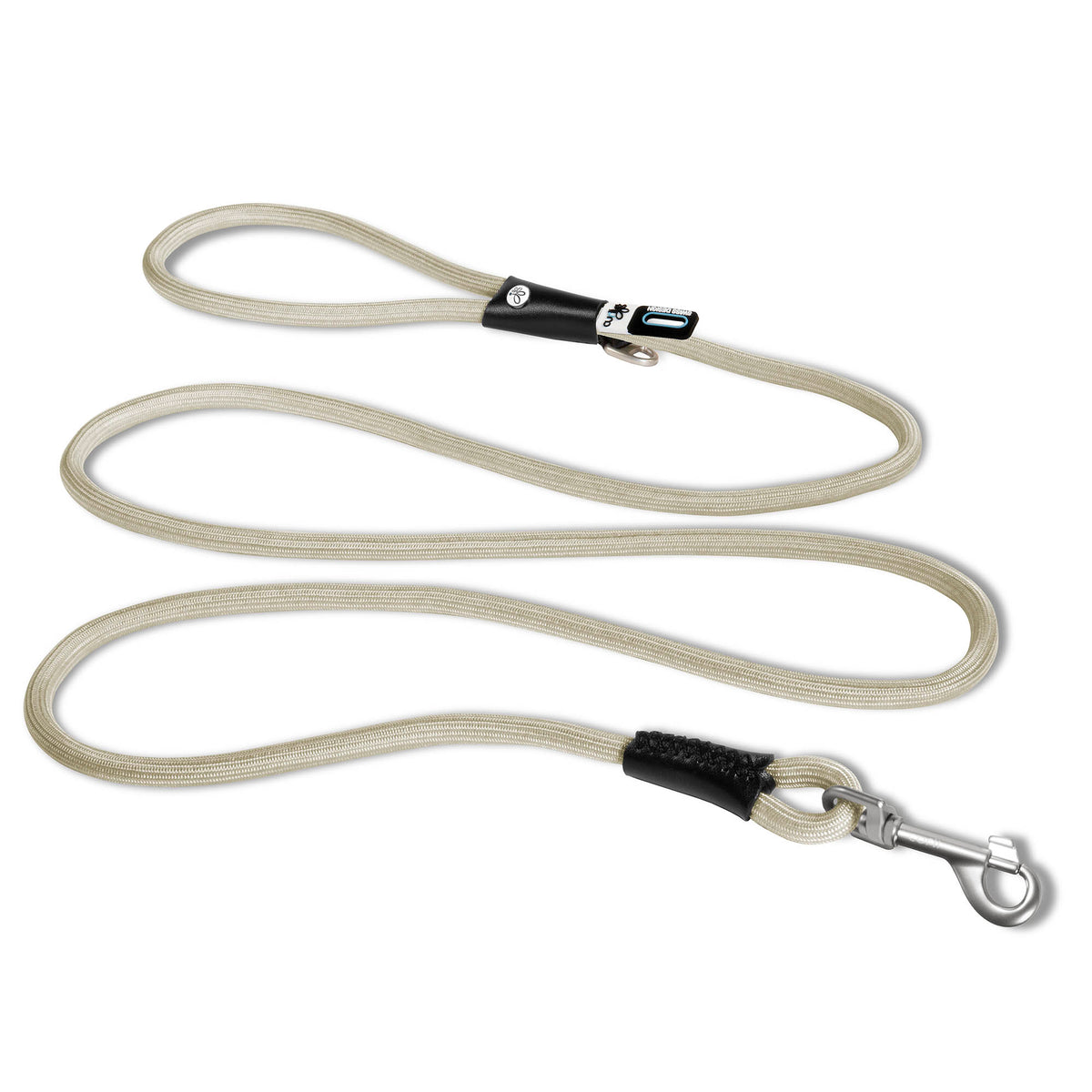 Curli Stretch Comfort Leine – Light-Tan / M