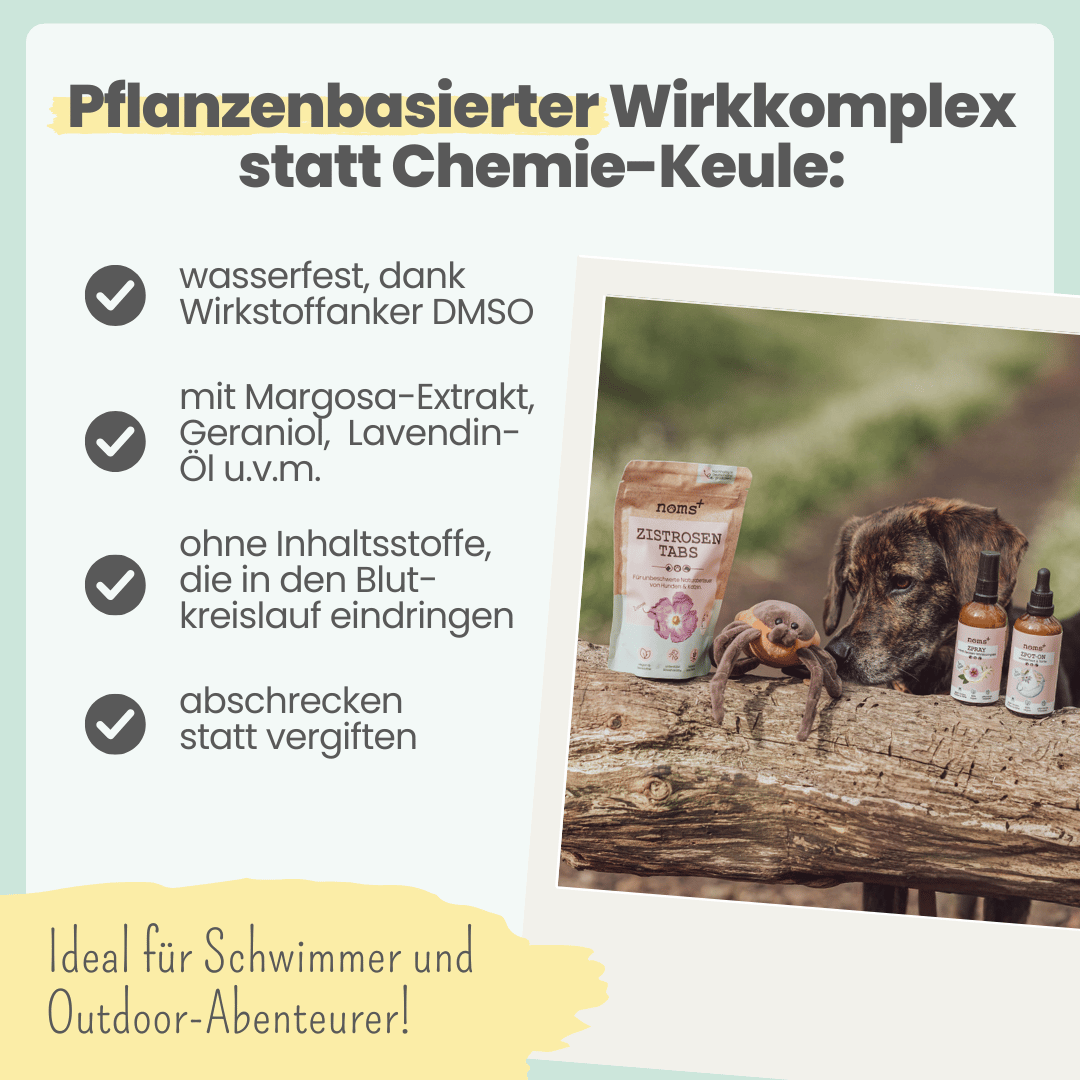 Zpot-on für Hunde gegen Zecken, Flöhe, Milben &amp; Mücken