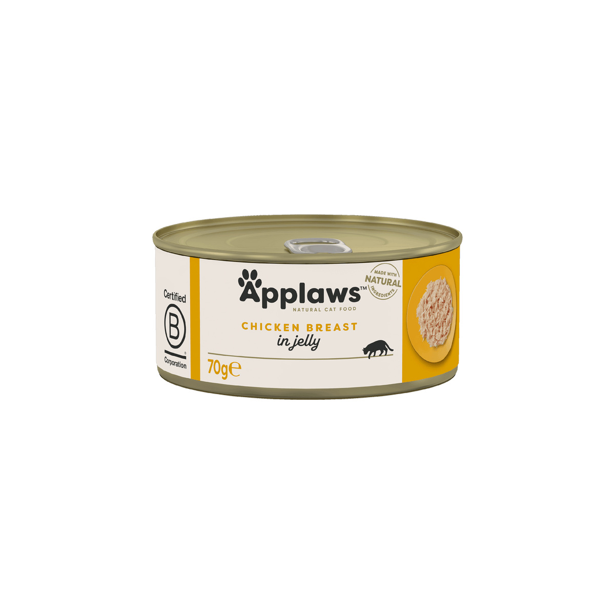 Applaws Katze Huhn in Gelee – 24 x 70 g