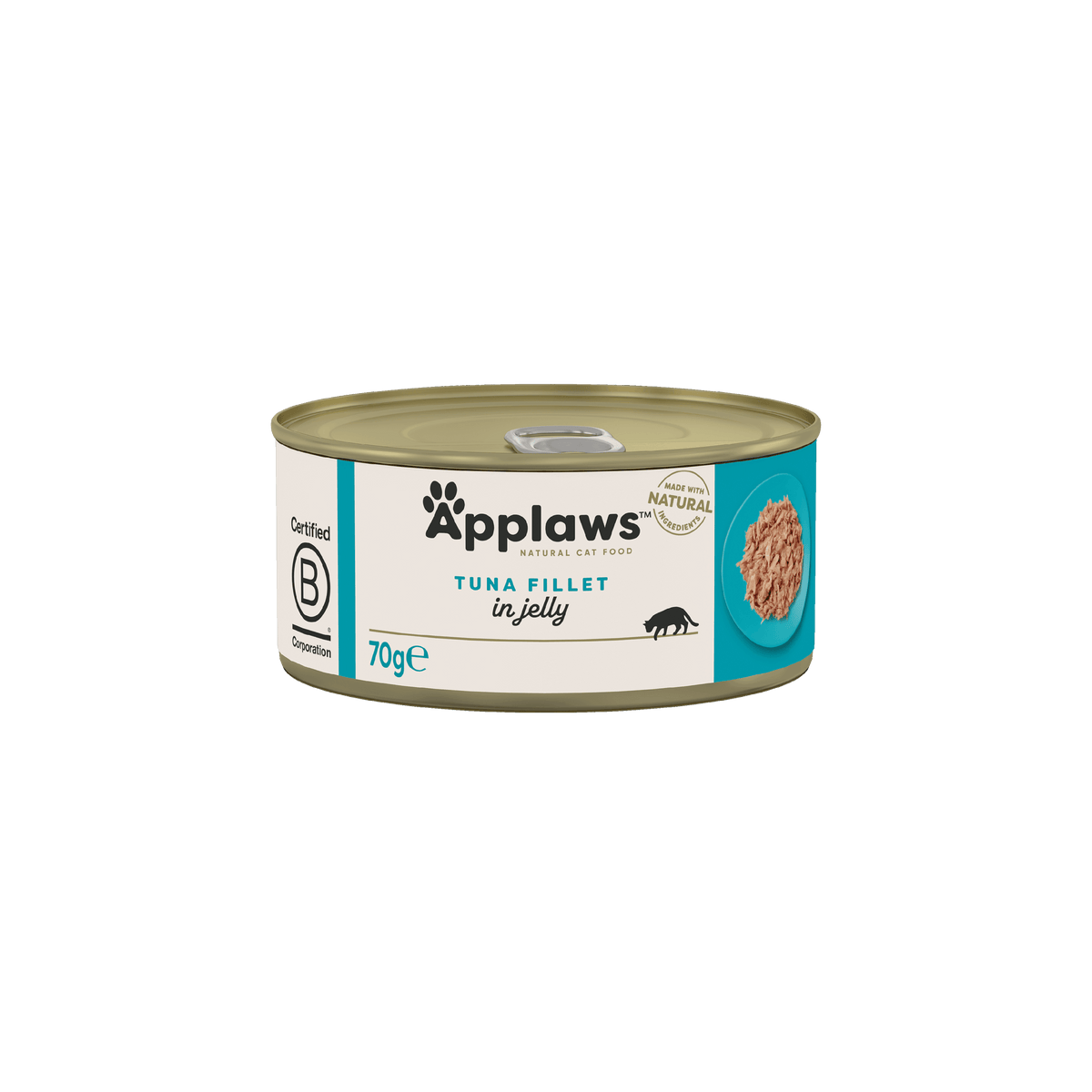 Applaws Katze Thunfischfilet in Gelee – 24 x 70 g