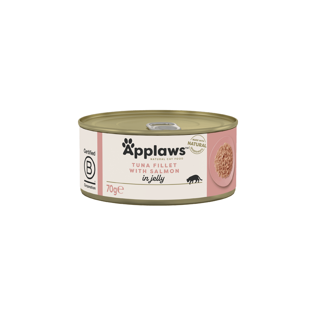 Applaws Katze Thunfischfilet &amp; Lachs in Gelee Dose – 24 x 70 g