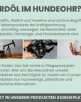noms+ 2-in-1 Ohrfein Reinigung & Pflege für Hunde & Katzen mit kolloidalem Silber