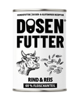 Schnauze & Co. Dosenfutter® Rind & Reis (6 x)