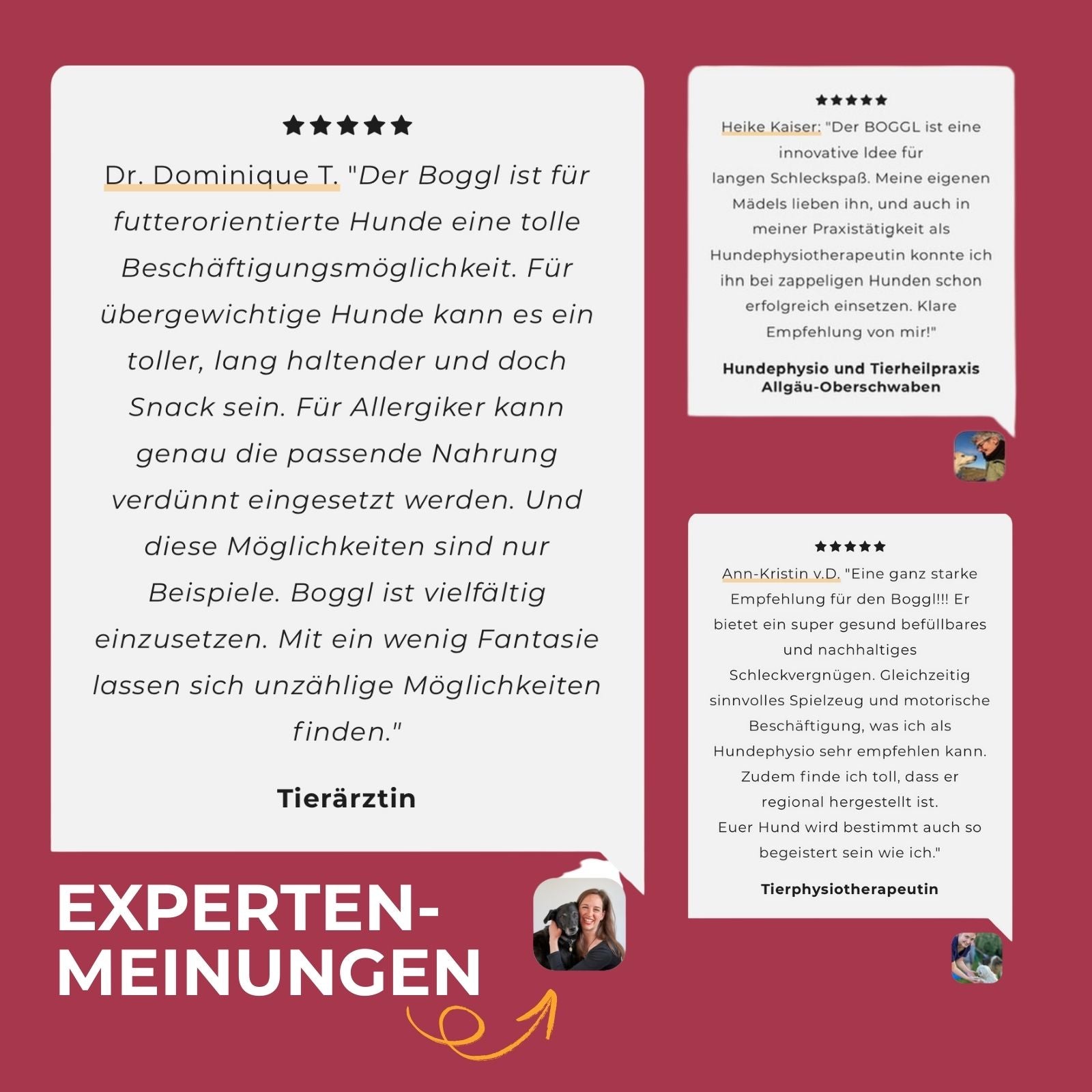 Einsteiger-Set BOGGL® S für kleine Hunde (5-15kg): Schleckspielzeug + Form