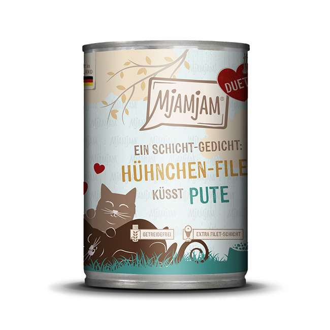 MjAMjAM MjAMjAM - Katze - Duett Hühnchen-Filet küsst Pute 2