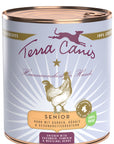 Terra Canis Seniormenü Huhn mit Gurke, Kürbis und Gesundheitskräuter