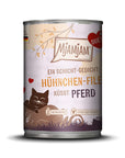 MjAMjAM - Katze - Duett Hühnchen-Filet küsst Pferd