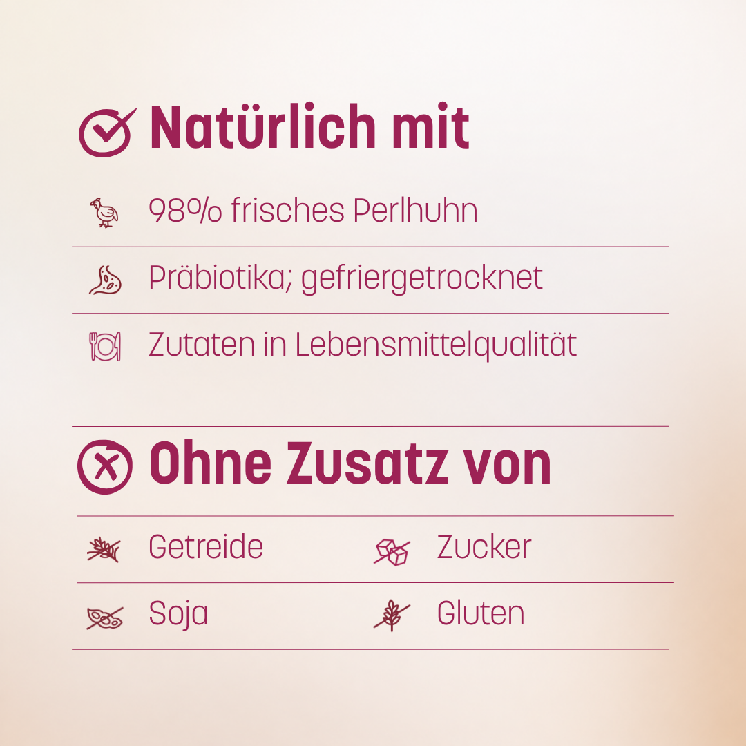 Perlhuhn Essential 90g – Produktbild 5