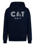 "CAT DAD" | Unisex Bio-Hoodie - Navy