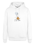 "CAT MOM" | Unisex Bio-Hoodie - Weiß