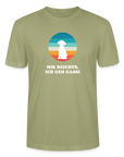 "Mir reichts, Ich geh Gassi!" | Männer Bio T-Shirt - Nebelgrün