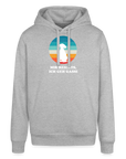"Mir reichts, Ich geh Gassi!" | Unisex Bio-Hoodie - Grau meliert