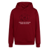 "Vegiss den Prinzen, nimm den Hund!" | Frauen Bio-Hoodie zoo-de