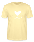 "Doglove" | Männer Bio-T-Shirt - Creme