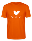 "Doglove" | Männer Bio-T-Shirt - Tieforange