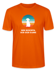 "Mir reichts, Ich geh Gassi!" | Männer Bio T-Shirt - Tieforange